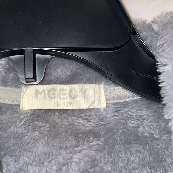 MGEOY Dodger's Bathrobe, SZ Youth, PTP 20”, Length 36”, Gray Velour W/hood - Picture 8 of 8